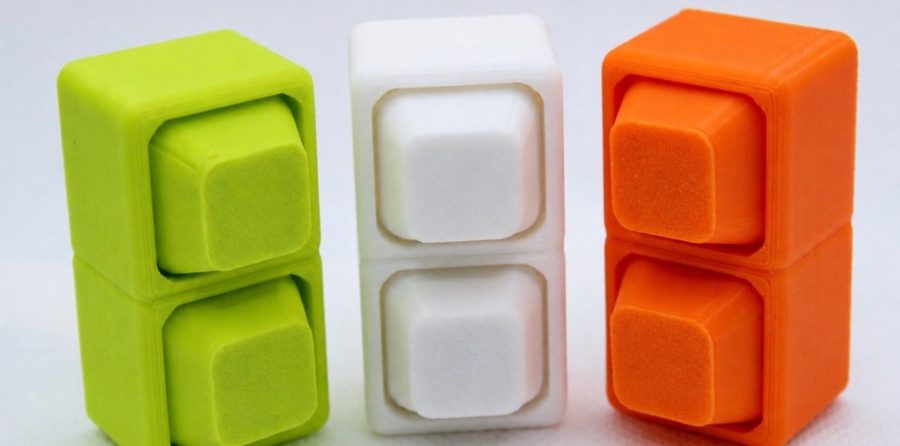 Klavye Tuşu Fidget Anahtarlık