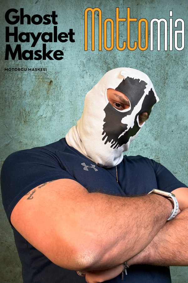 Ghost Maske · Beyaz