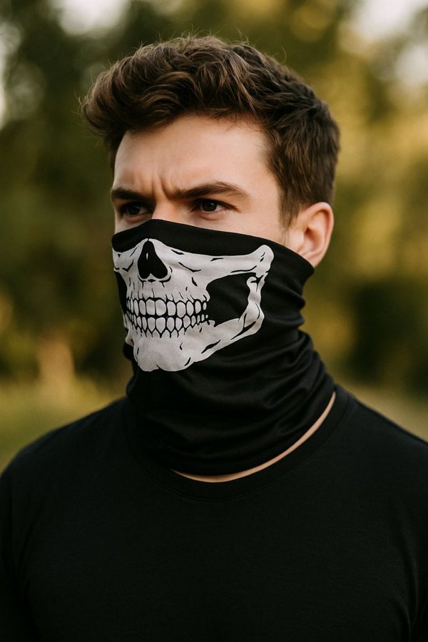 Kuru Kafa İskelet Buff Maske