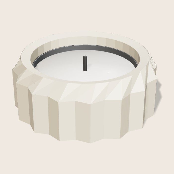 3'lü Tealight Mumluk Seti