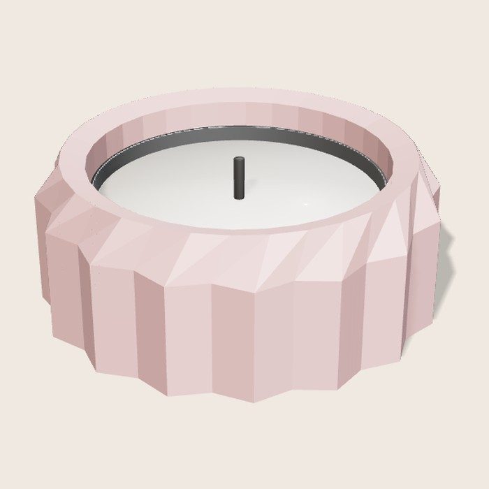 3'lü Tealight Mumluk Seti