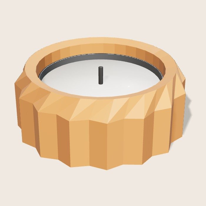 3'lü Tealight Mumluk Seti