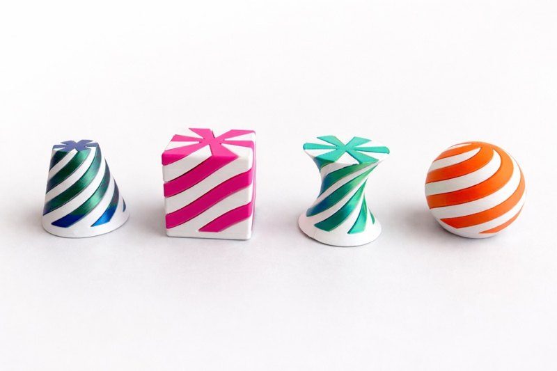 Spiral Fidget Seti (Kare, Koni, Kum Saati, Top)