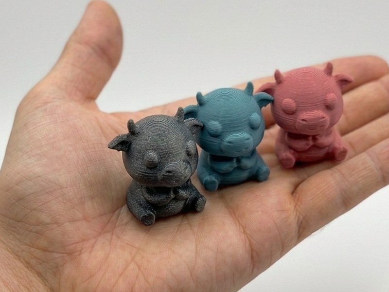 Mini İnek Figürü