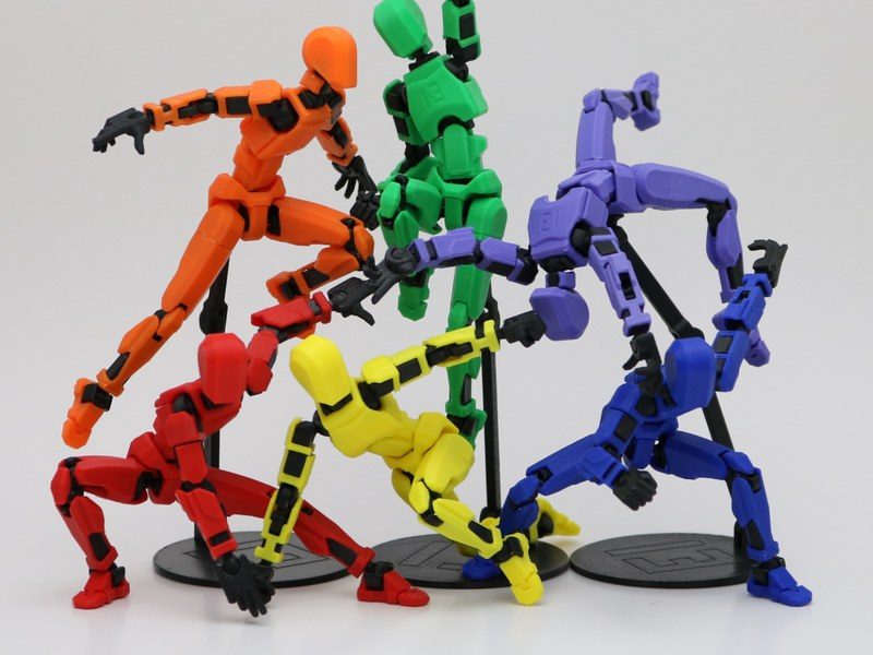Eklemli Poz Figürü (13 cm)