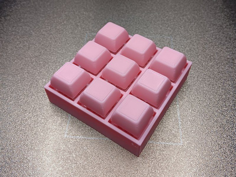 Tuşlu Tıklama Fidget (3x3)