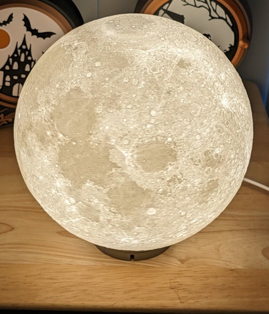 Ay Küresi Gece Lambası
