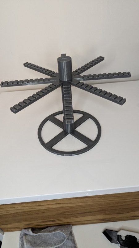 Dönen 8 Kollu Anahtarlık Standı